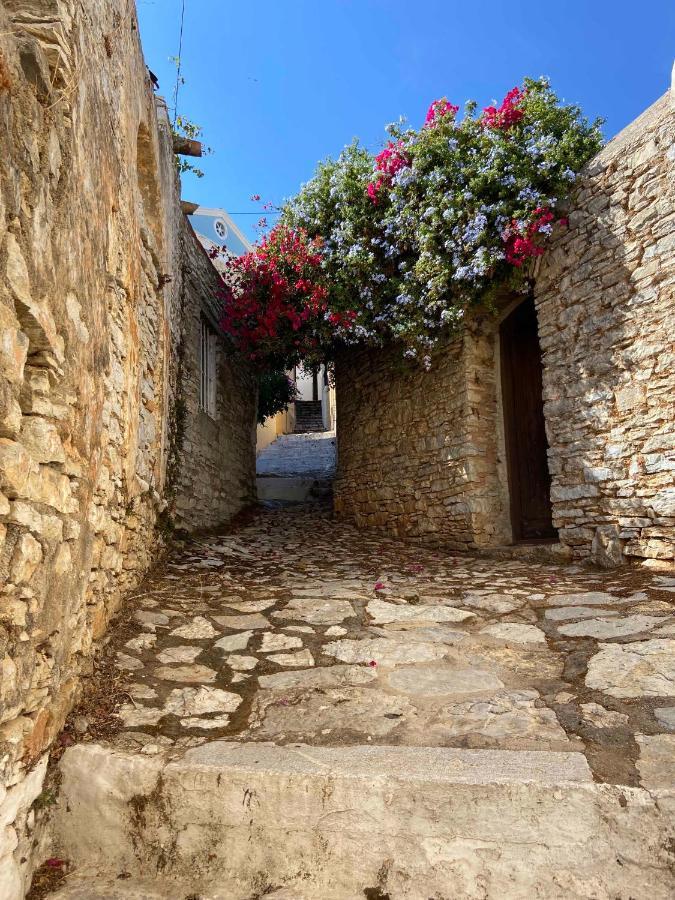 Little Blue In Chorio, Symi Villa Exterior photo